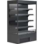 KBS Wandkühlregal Variant 167 Black Line mit Nachtrollo