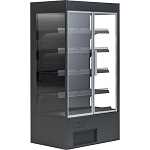 KBS Wandkühlregal Variant 167 Black Line mit Drehtüren