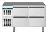 Nordcap Kühltisch, 2 Abteile CLM 650 2-7031