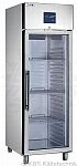 KBS Edelstahl Glastürkühlschrank KU 717 G