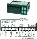 Elektronisches Thermostat Carel IR33F0EN00 230V NTC