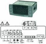 digitales Thermostat Dixell XR70CX-0N0C8 12V