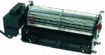 Querstromventilator Walze 180 x 60, Motor links