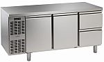 Nordcap Kühltisch, 3 Abteile CLM 3-7011 APL-AK