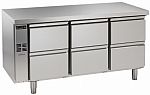 Nordcap Kühltisch, 3 Abteile CLO 3-7051 APL-AK