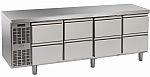 Nordcap Kühltisch, 4 Abteile CLM 4-7051 APL-AK