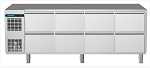 Nordcap Kühltisch, 4 Abteile CLM 650 4-7051