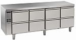 Nordcap Kühltisch, 4 Abteile CLO 4-7051 APL-AK