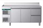 Nordcap Kühltisch, 3 Abteile CLM 650 3-7011 APL-AK