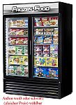 TRUE Glastür-Tiefkühlschrank GDM-49F-LD