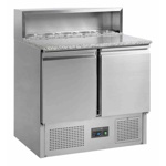 Tefcold Pizzakühltisch GN1/1 PT920 – 2 Türen