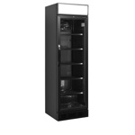 Tefcold Flaschenkühlschrank in Schwarz CEV425CP BLACK
