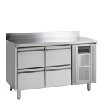 Tefcold Kühltisch GN1/1 CK7240 – 4 Schubladen