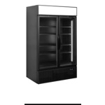 Tefcold Flaschenkühlschrank in Schwarz FSC1200H BLACK
