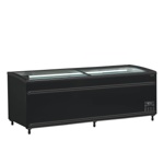 Tefcold Supermarkt-Kühler/Gefriertruhe in Schwarz SFI210B-CF VS