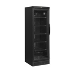 Tefcold Flaschenkühlschrank, Anschlag links CEV425 BLACK L/H