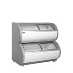 Tefcold Zweietagige Gefriervitrine TD500
