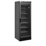 Tefcold Gefrierschrank mit Glastür in Schwarz UFSC371G Black