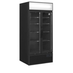 Tefcold Flaschenkühlschrank in Schwarz FSC891H Black