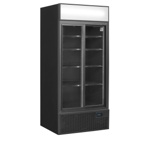 Tefcold Flaschenkühlschrank in Schwarz FSC891S Black