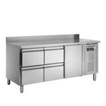 Tefcold Kühltisch GN1/1 CK7340 – 1 Tür + 4 Schubladen